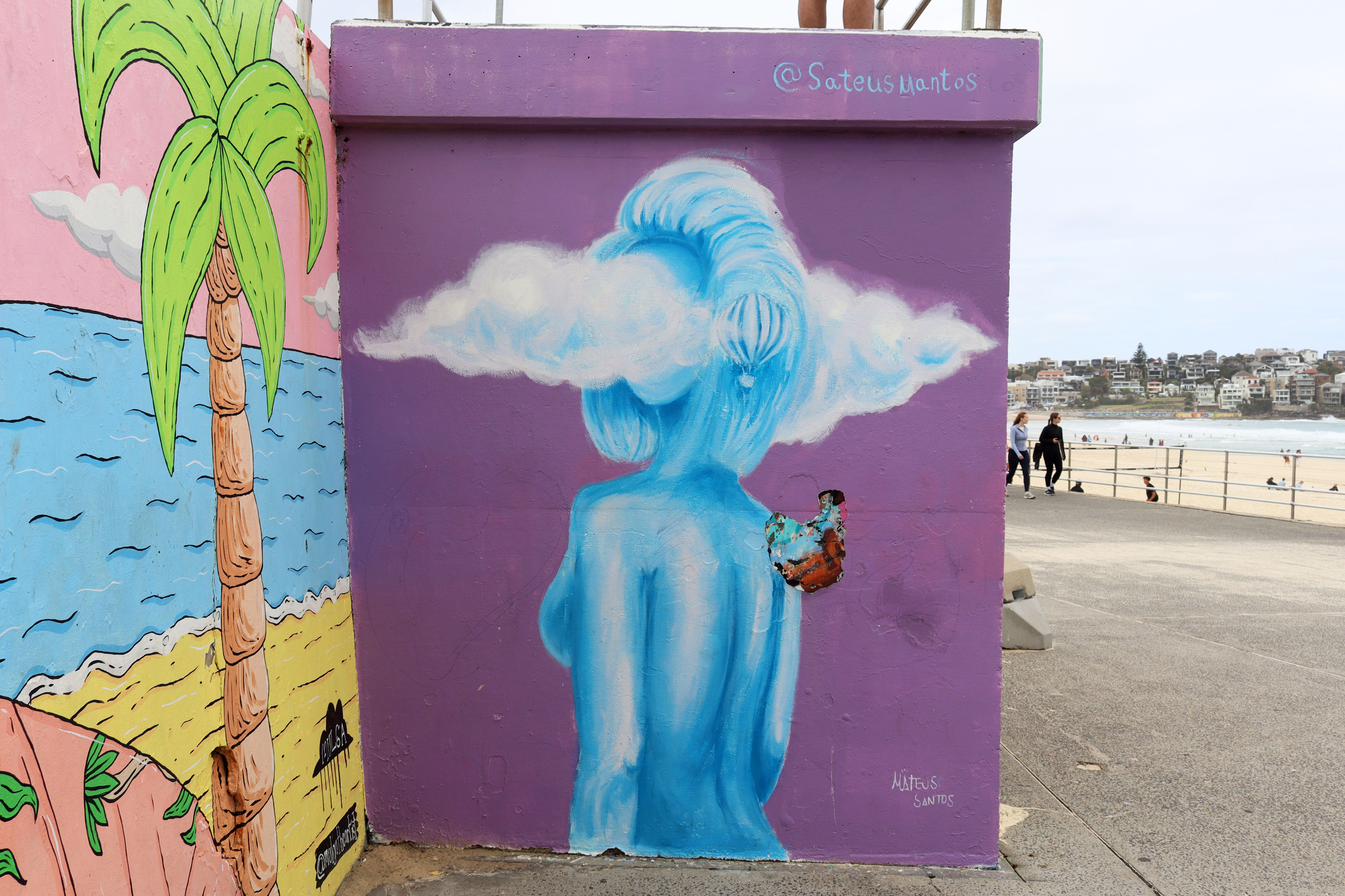Sente Essa Brisa by Mateus Santos | Street Art NSW