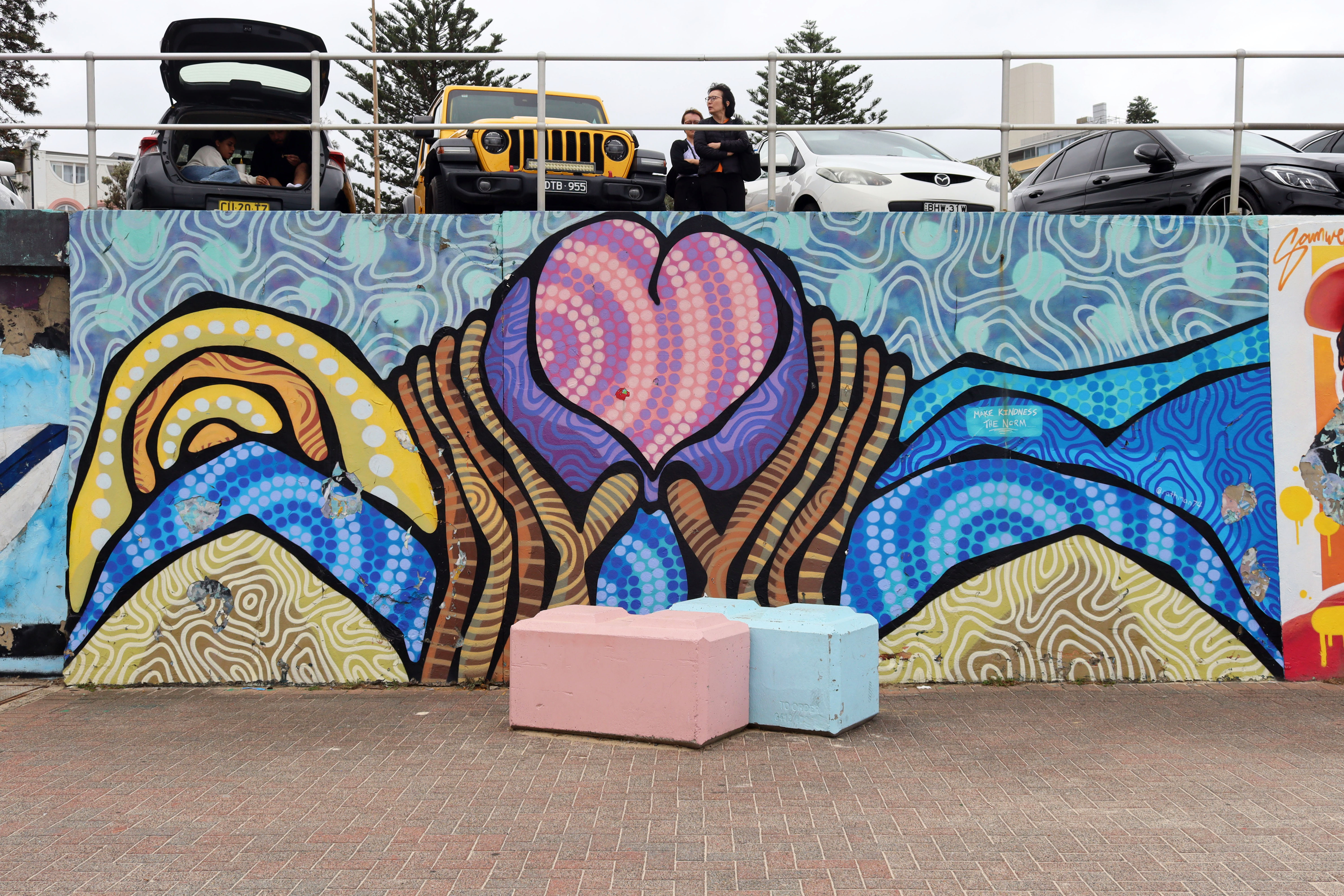 Make Kindness the Norm by Scott Rathman | Street Art NSW