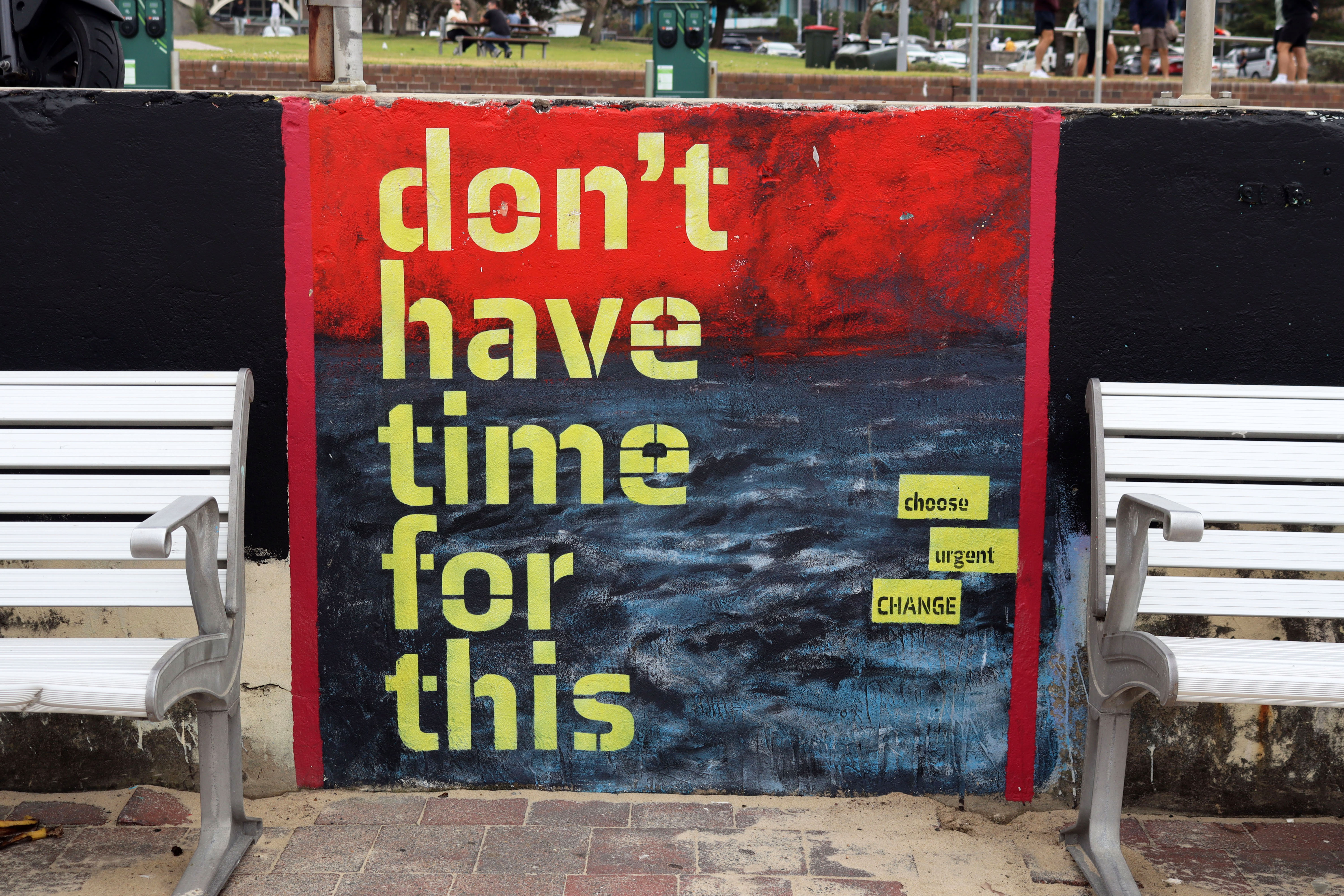 Don't Have Time For This | Street Art NSW