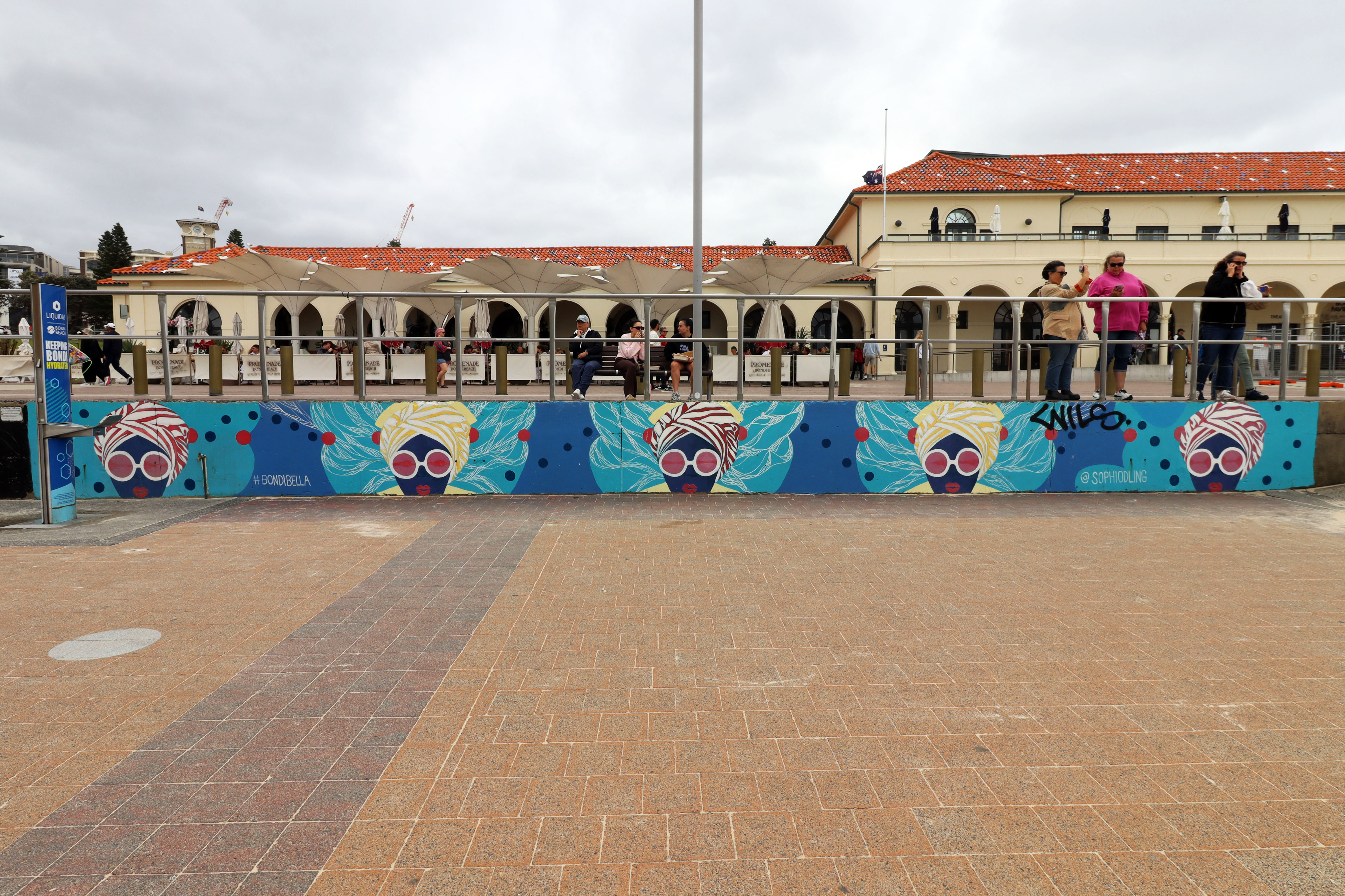 Bondi Bellas by Sophi Odling | Street Art NSW