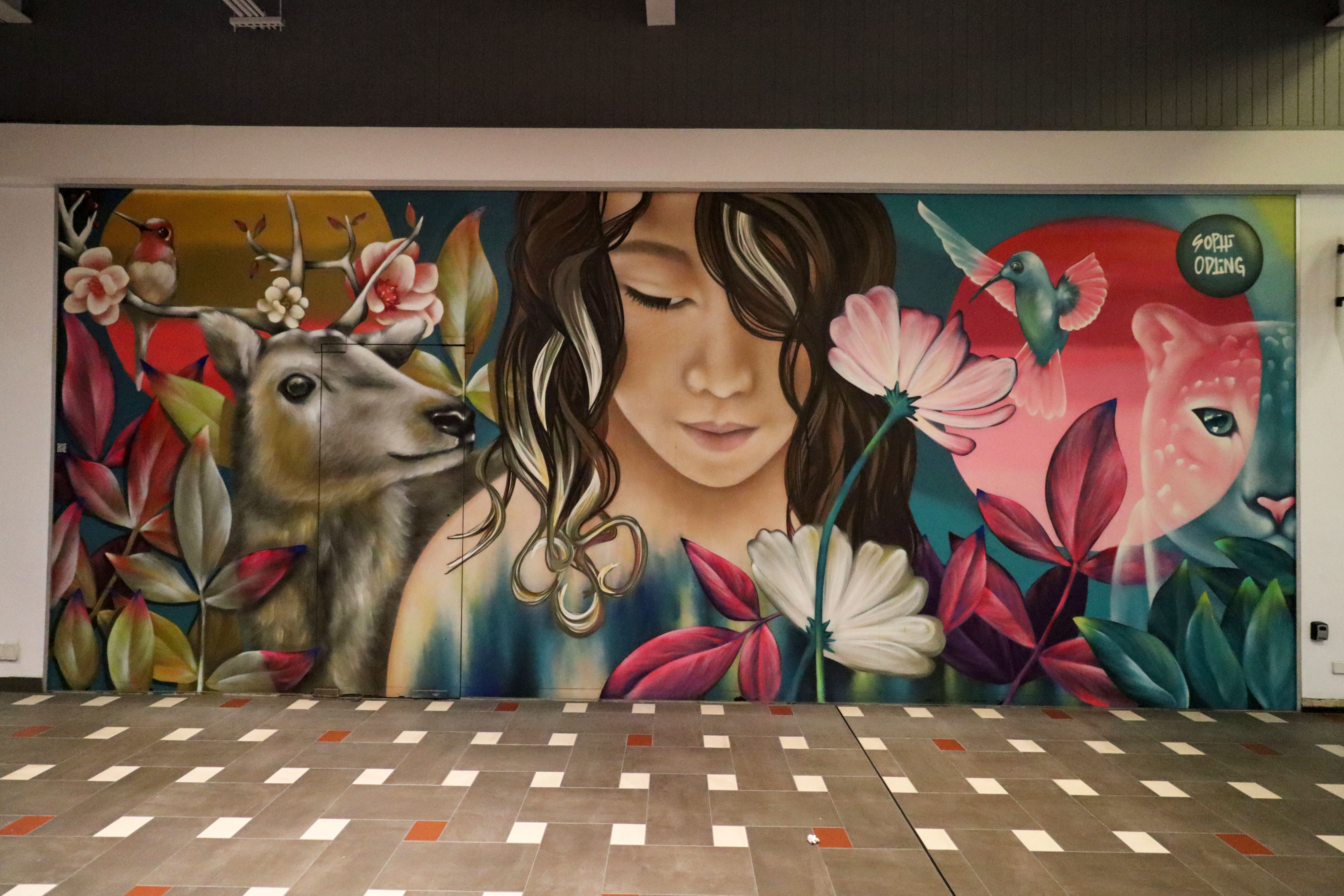 Free to Her Own Song by Sophi Odling | Street Art NSW