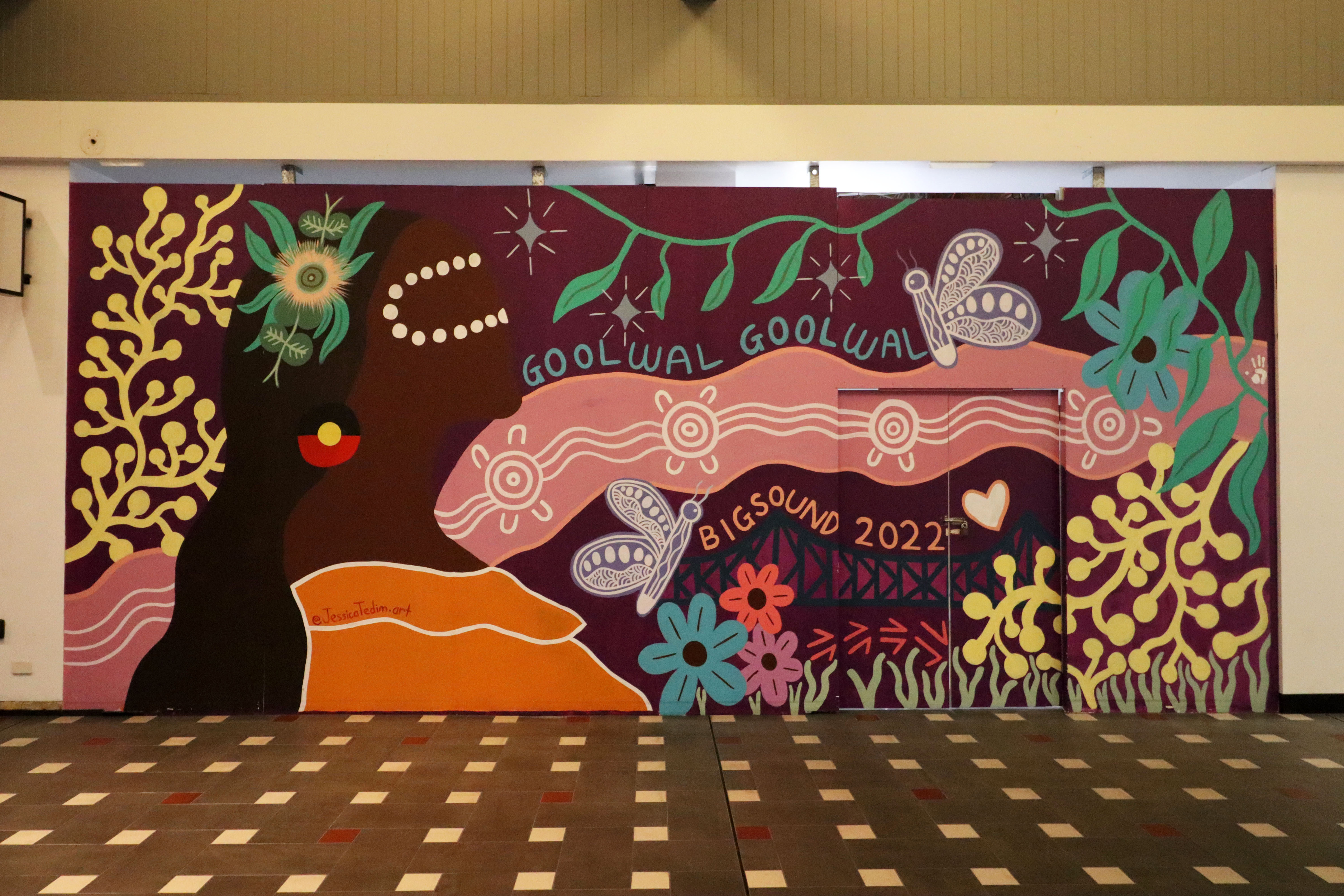 BIGSOUND 2022 by Jessica Tedim | Street Art NSW