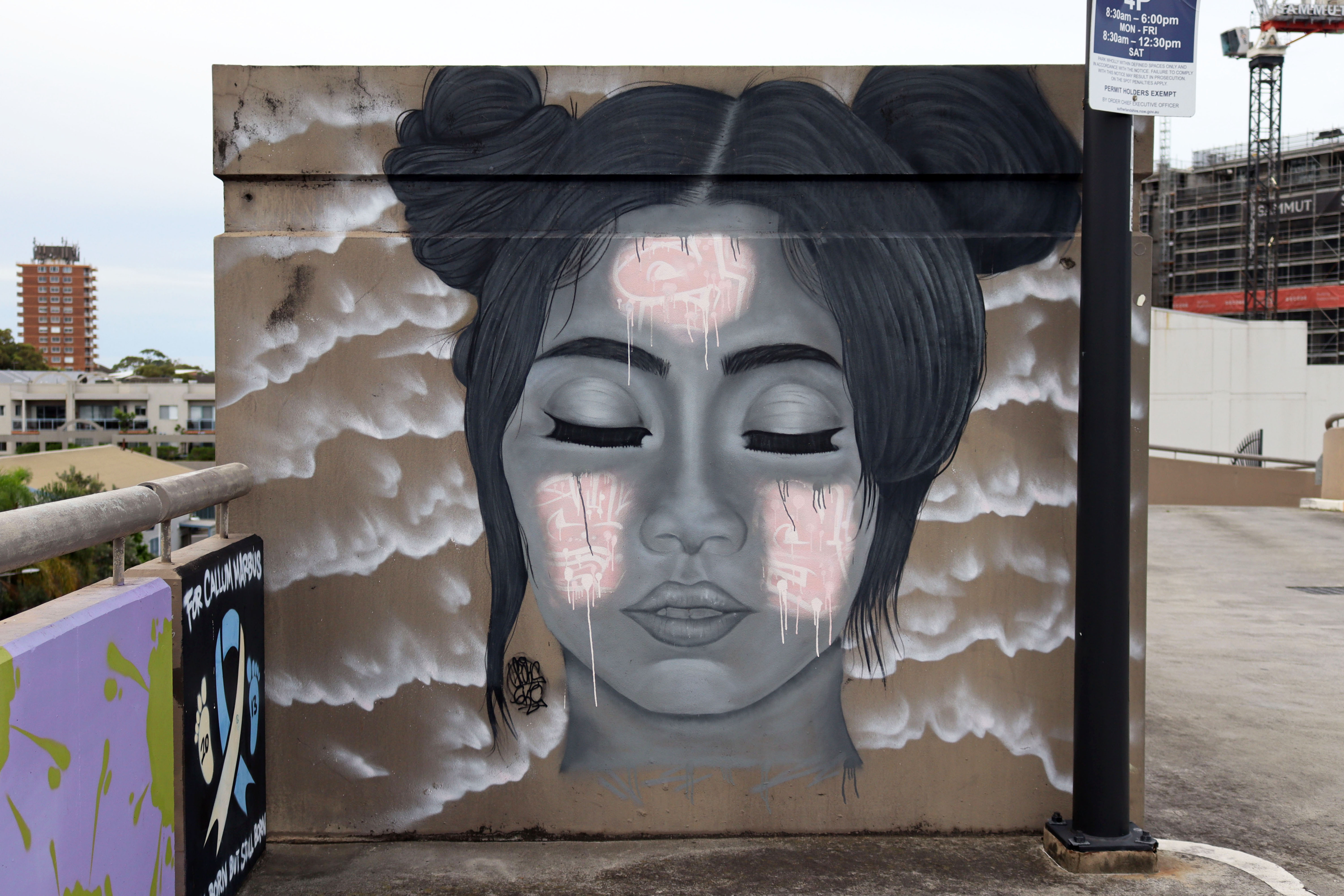 Untitled by Seok GKS | Street Art NSW