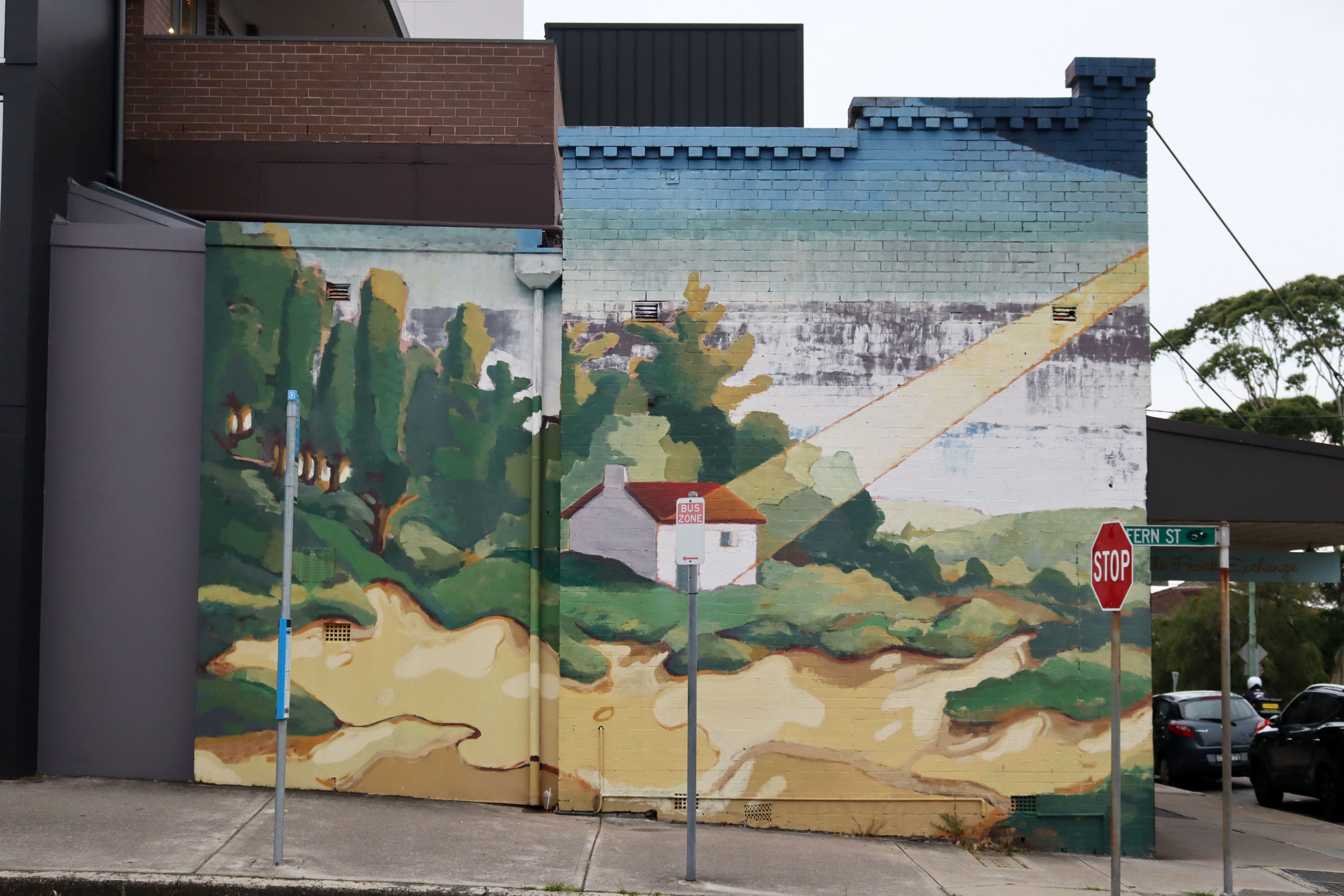 House in Sunlight by Max Berry | Street Art NSW