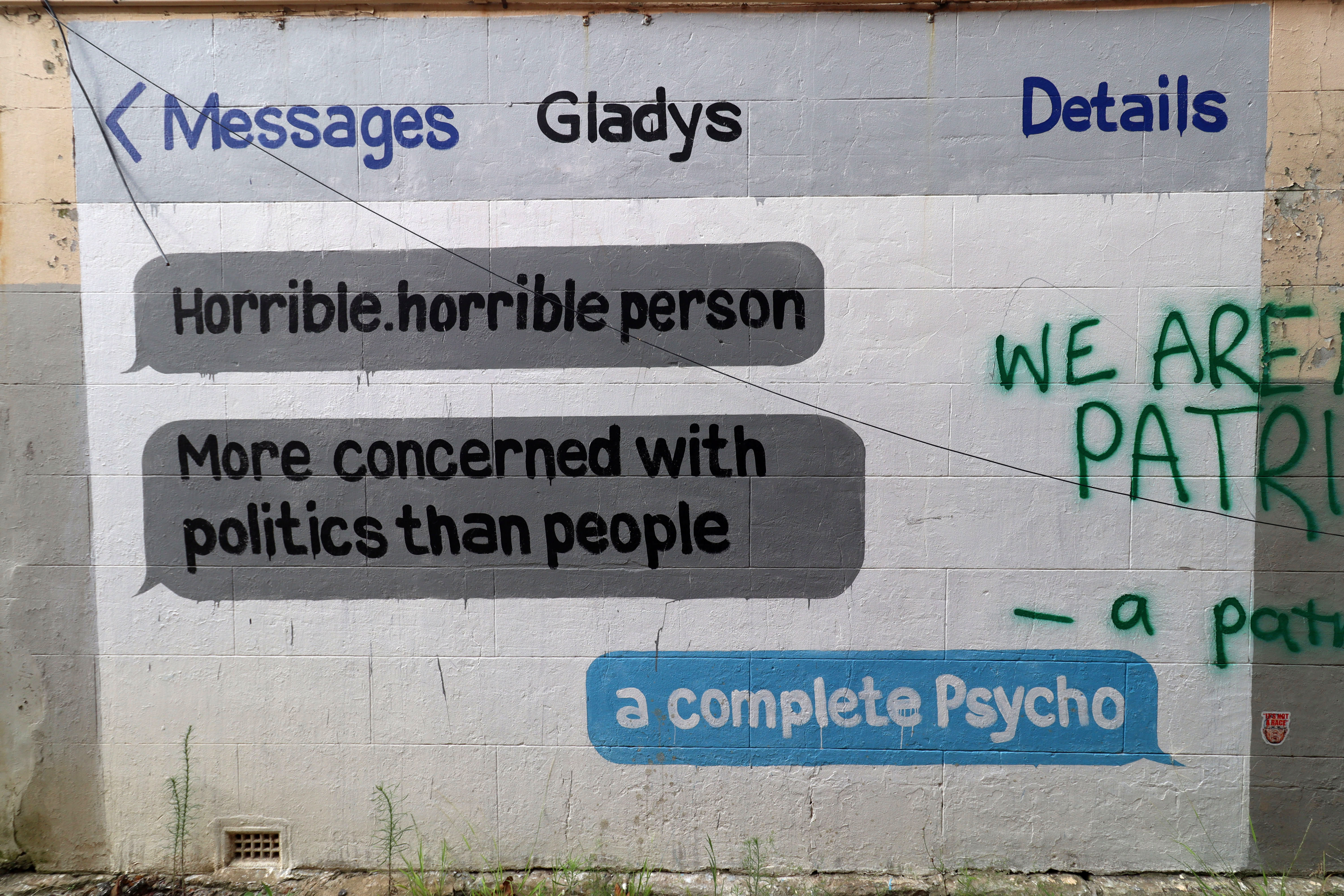 Horrible, Horrible Person by Scott Marsh | Street Art NSW