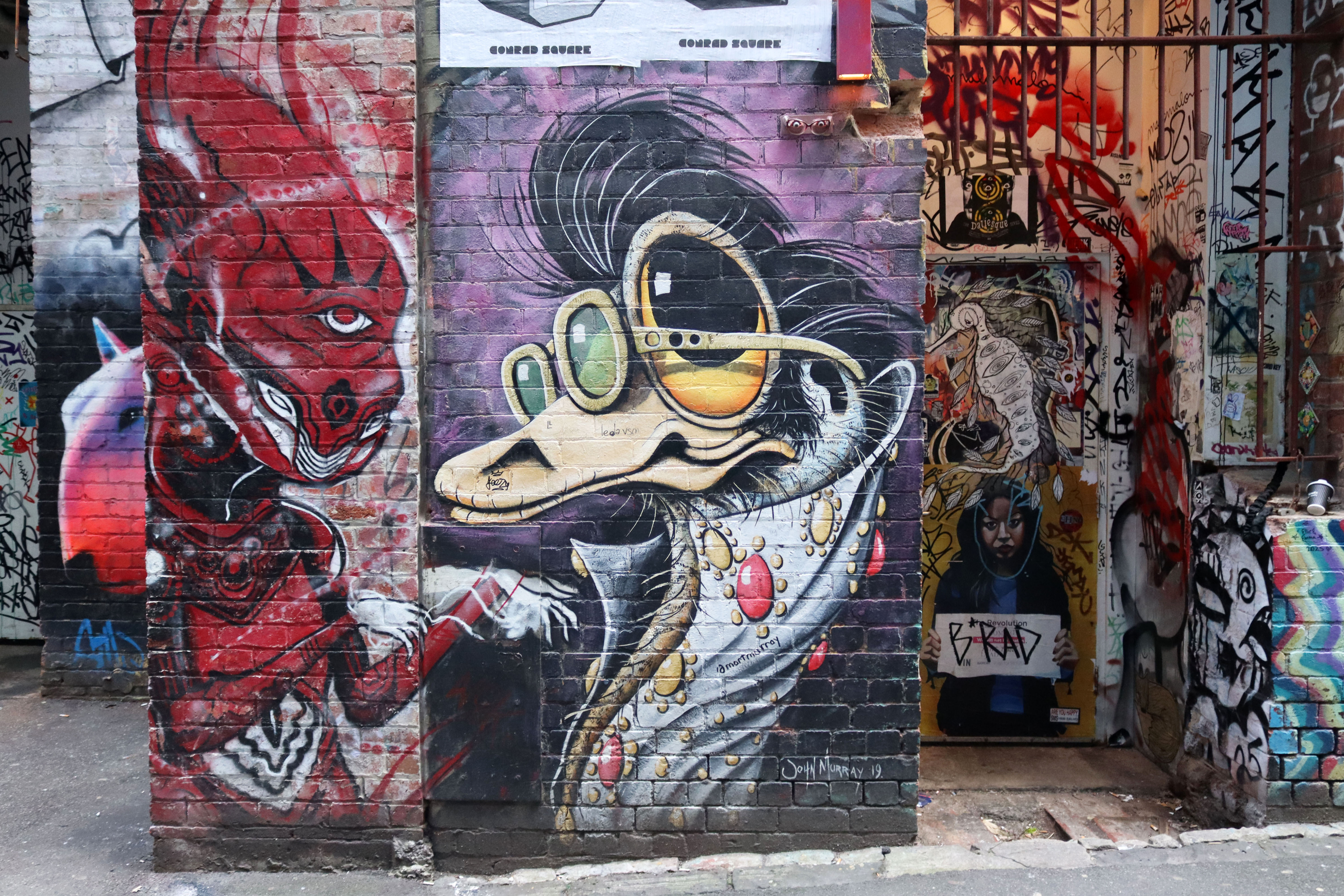 Elvis Emu by John Murray | Street Art NSW