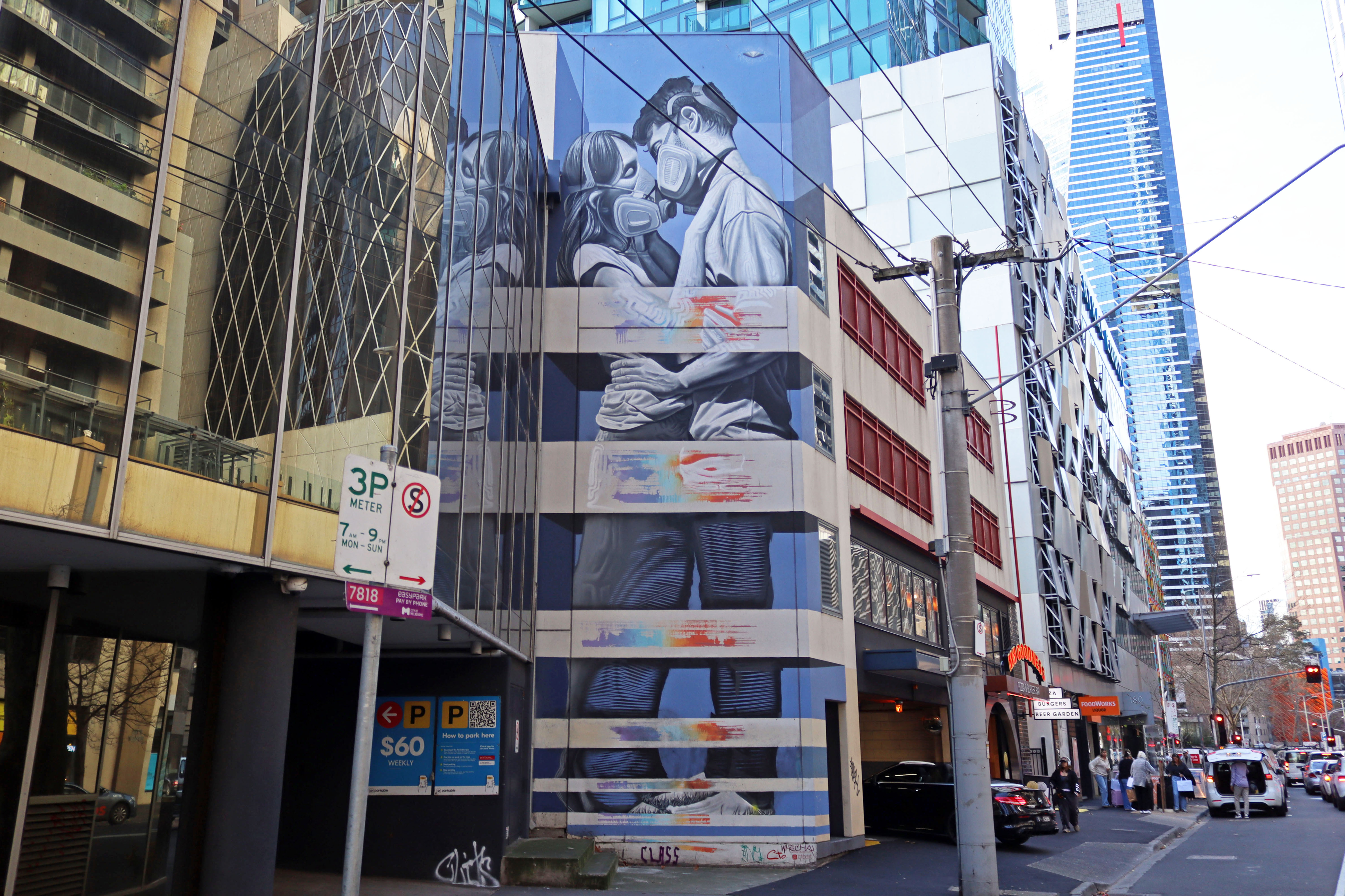 Trapped in the Third Dimension by CTO | Street Art NSW