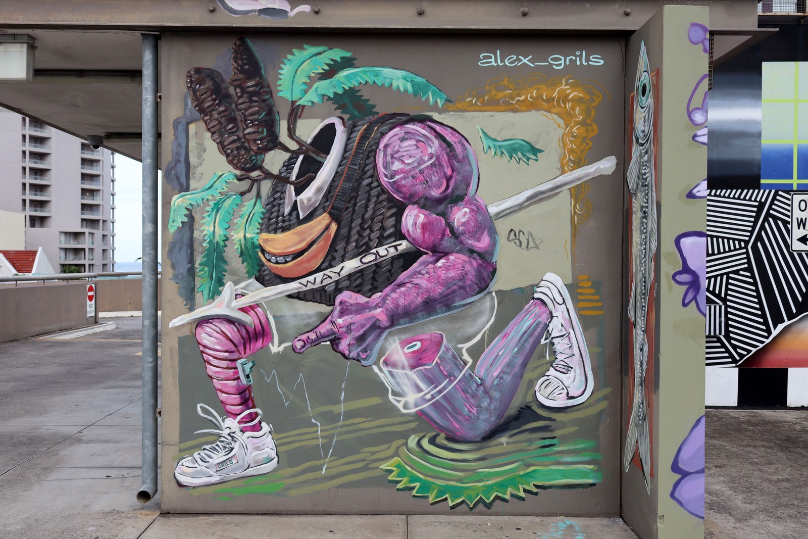 Untitled by Alex Grils | Street Art NSW