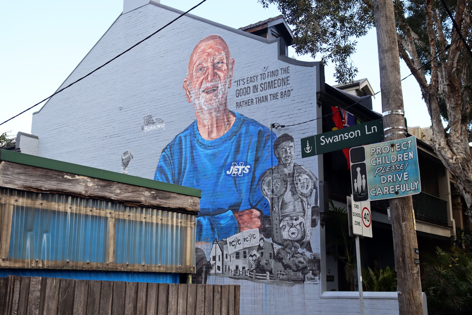 Johnny Lewis by Scott Marsh | Street Art NSW
