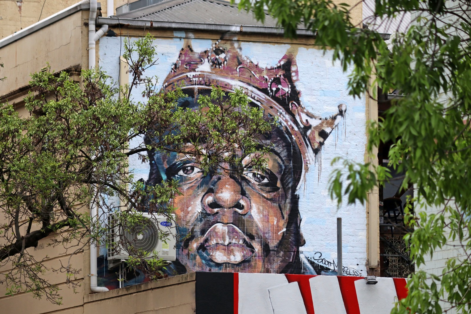 Notorious B.I.G. by Scott Marsh | Street Art NSW