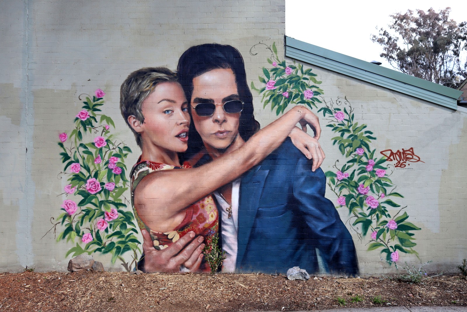 Where the Wild Roses Grow by Lawrence Tan | Street Art NSW