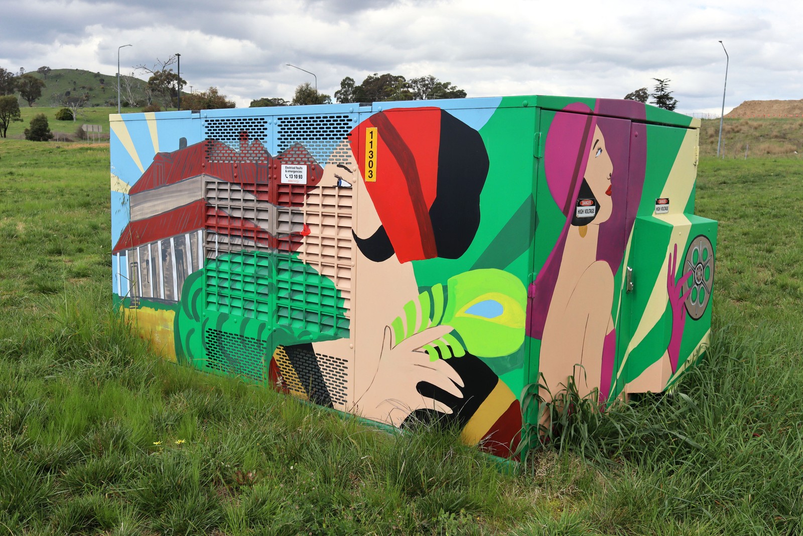 McDonagh Sisters by GraffikPaint | Street Art NSW