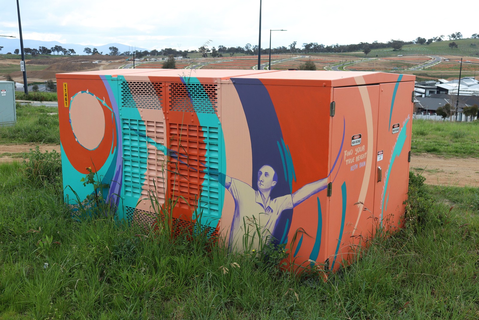 Find Your True Height by Yamile Tafur | Street Art NSW