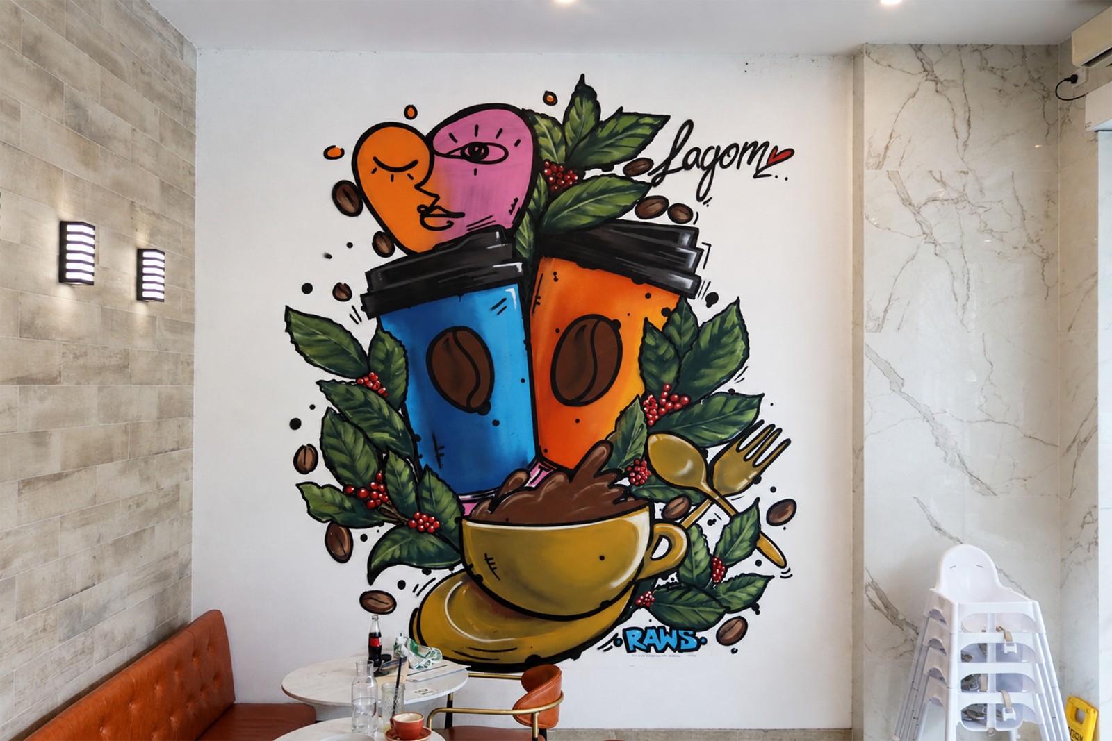 Lagom by Lawrence Tan | Street Art NSW