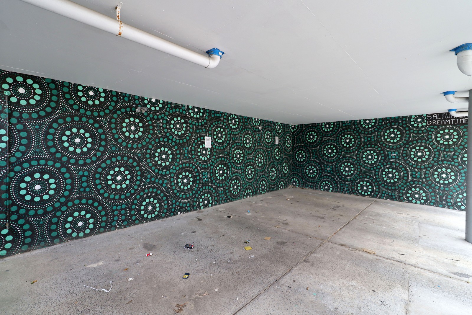 Untitled by Saltwater Dreamtime | Street Art NSW