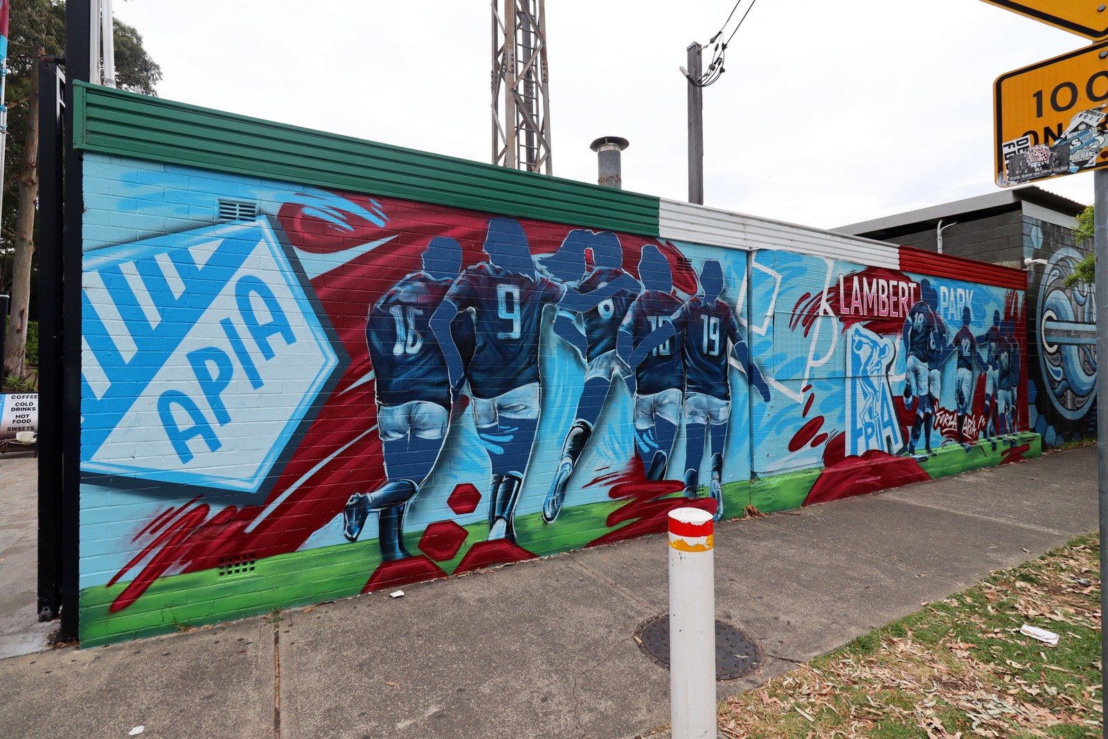 Lambert Park by SOROE | Street Art NSW