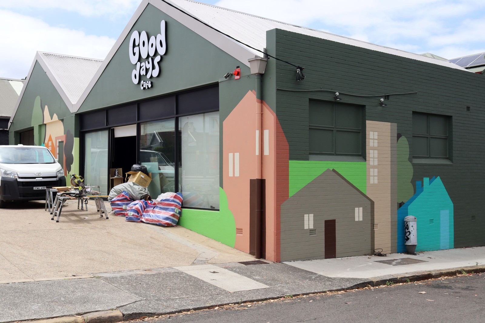 Good Days Cafe by Mistery | Street Art NSW