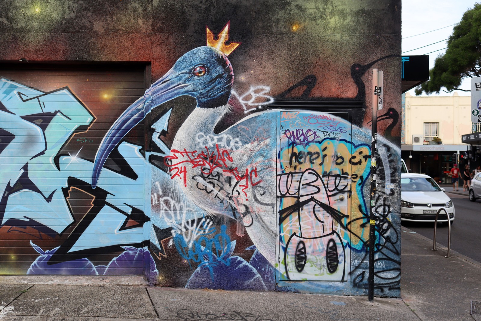 One Man's Trash by Phibs | Street Art NSW