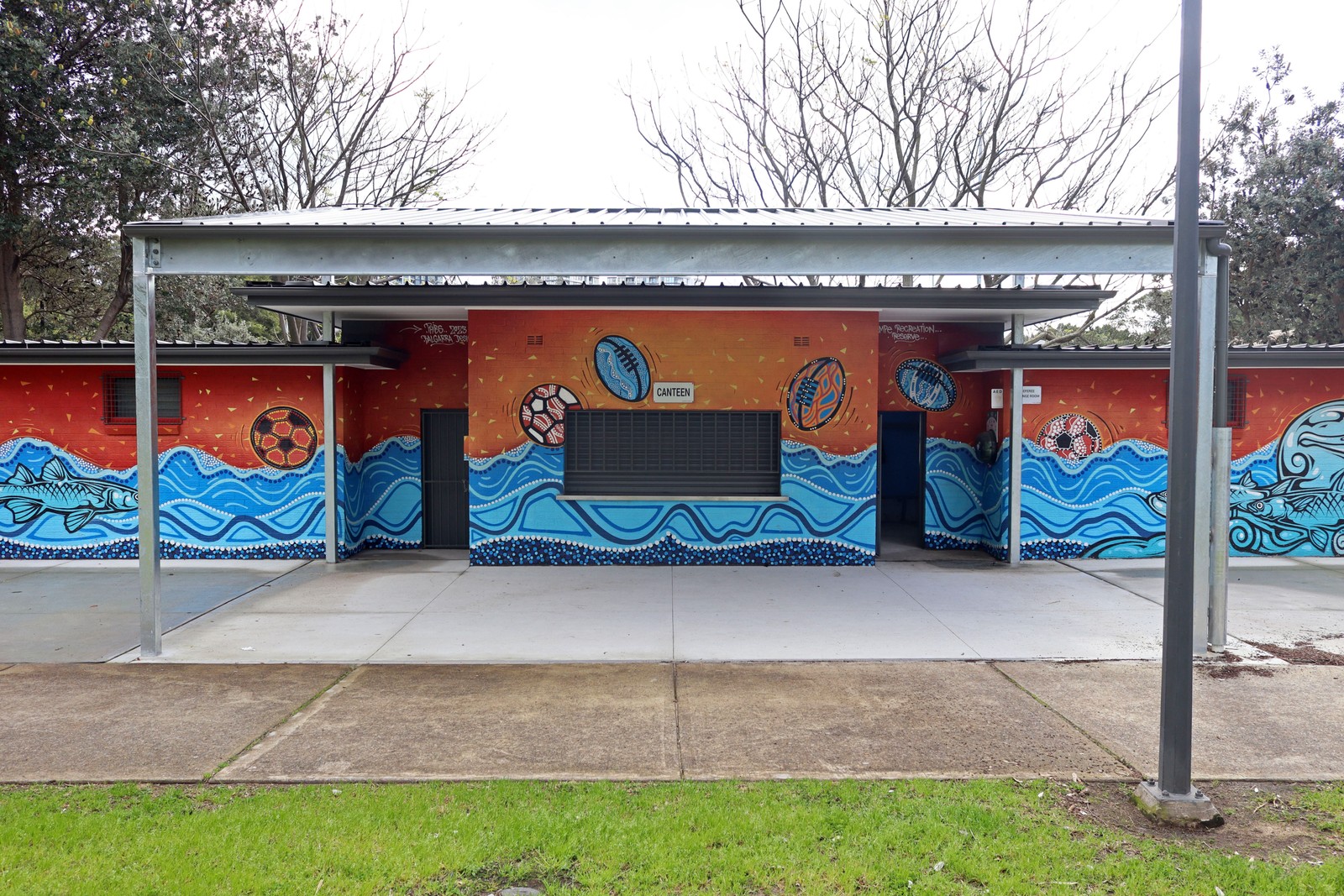 Tempe Recreation Reserve by Phibs | Street Art NSW