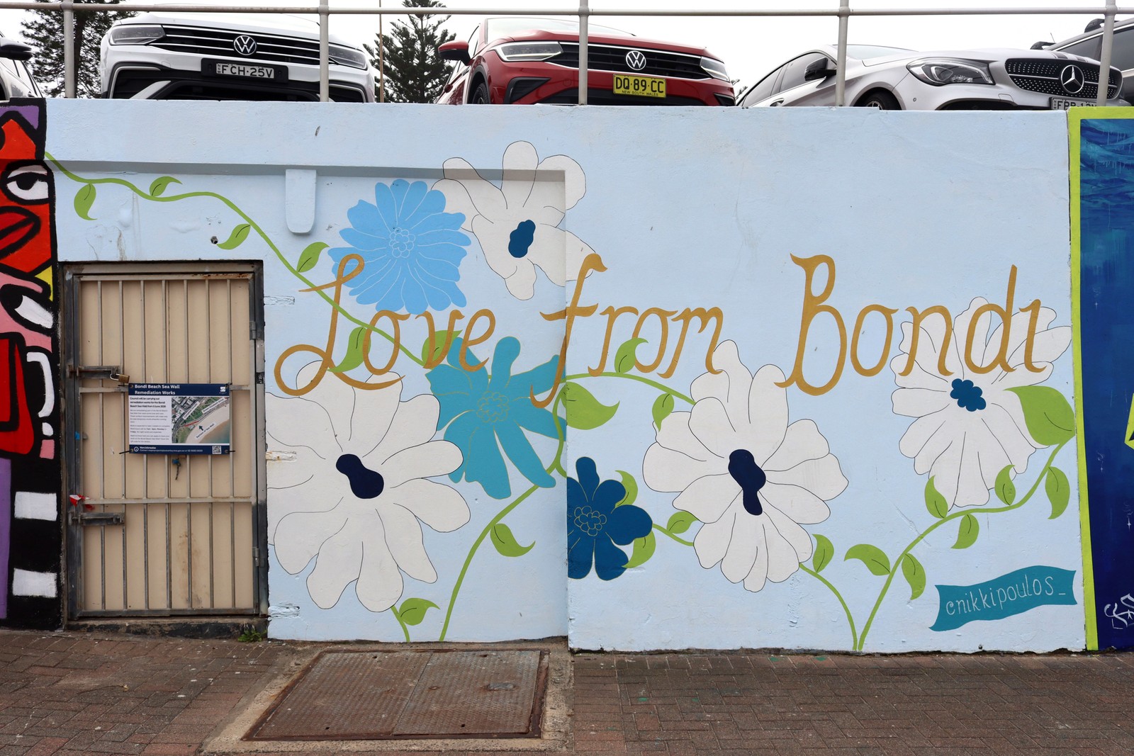 Love from Bondi by Nikki Poulos | Street Art NSW