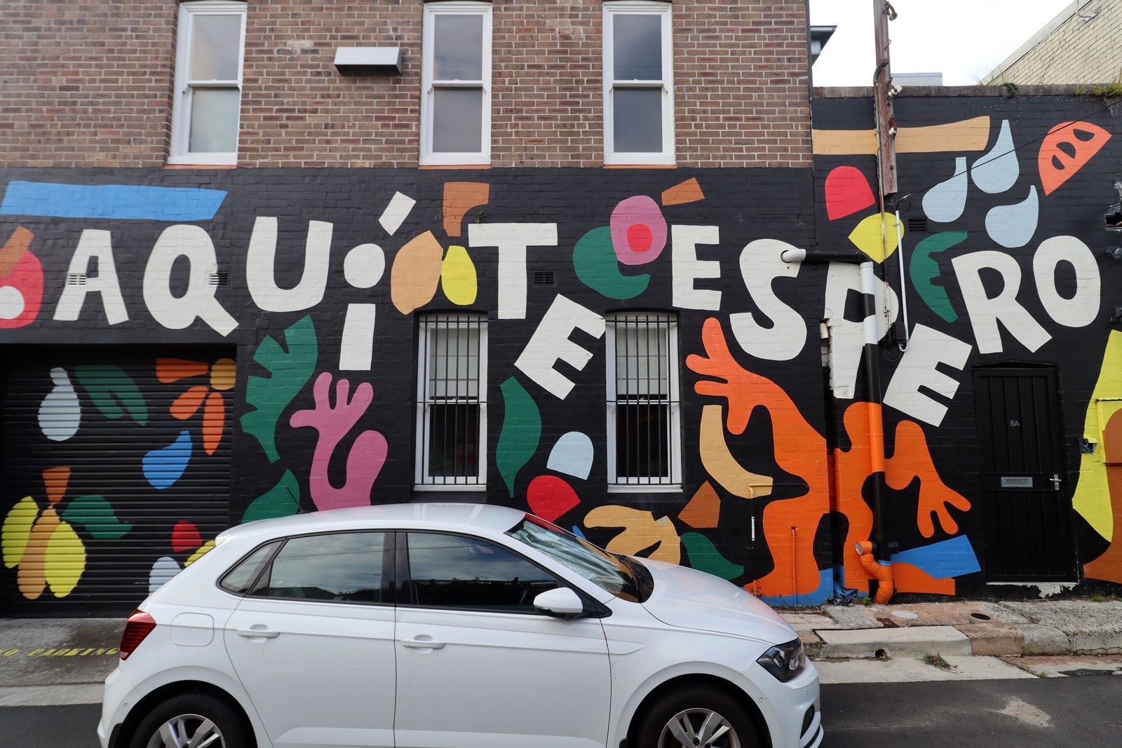 Aquí Te Espero by Nadia Hernández | Street Art NSW