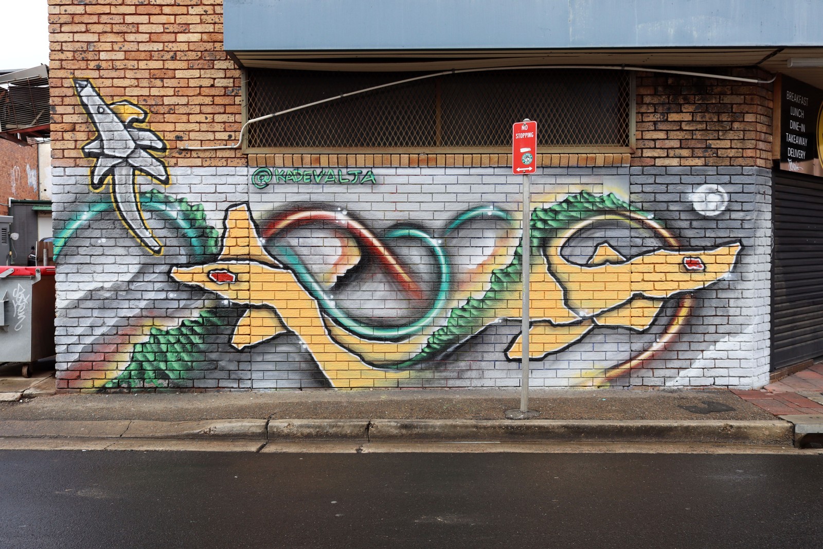 Untitled by Kade Valja | Street Art NSW